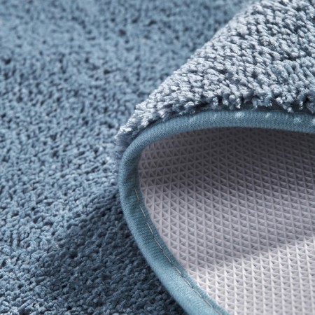 Bathroom soft rug, 50x80 cm, blue color-6