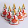 Paper cap “Happy Birthday”, dinosaurs, in a set of 6 pcs
