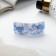 Halfish hair clip "Eclipse" 6 cm, mix