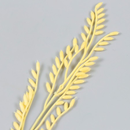 Decor for the creativity "Kolos wheat" green 28 cm-2