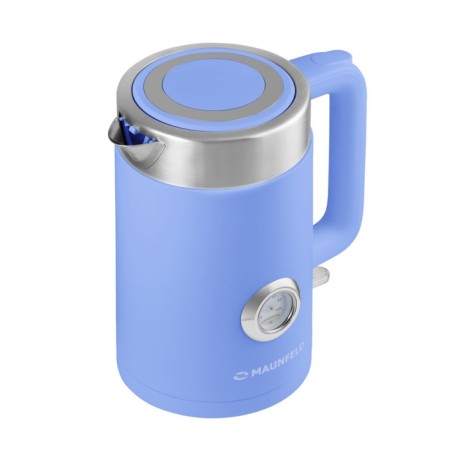 Electric kettle Maunfeld MFK-631DB, plastic, Metal flask, 1.7 l, 2200 watts, blue-3