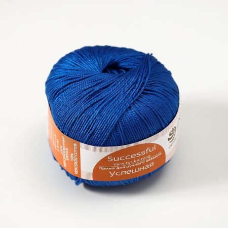 Yarn "Successful" 100%Merserized cotton 220m/50g (26-vaslek)-1