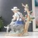 Souvenir Ceramics "Boy with a dog" 25x13x19.5 cm