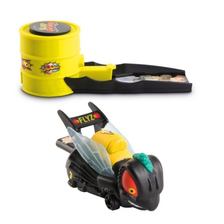 Set of game Bugs Racings "Race beetles. Fly "with a machine, with a trigger, the color is black-1