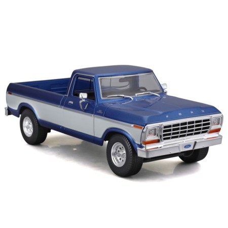 MASTO DIE-CAST 1979 Ford F150 Pick-UP, opening doors, 1:18, brown color-9