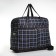 Road bag with lightning, with an increase, a long belt, the color is black