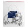 Chervyeric zein clamp, non-heating carriage, diameter 44-64 mm, 9 mm width, galvanized