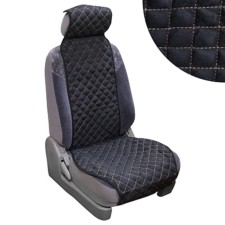 Syden seat Alcantara SkyWay Expensiv black, gold line), S01302017