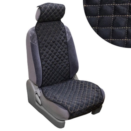 Syden seat Alcantara SkyWay Expensiv black, gold line), S01302017