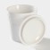 Porcelain Bank for bulk products with a Magistro Rodos lid, 600 ml, white color