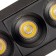 Introduction lamp, ARTIN, rectangular 285x45x555mm LED 20W 1600LM 4200K Al Black 59940