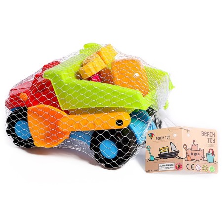 Sanding set "Super truck", 6 items, color mix-11
