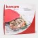 Square Square from heat -resistant glass Borcam, 3 l, with a lid