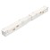 The line of power connector for the track system Technical tra004PC-22W, 19.5x1.8x1.8 cm, white color