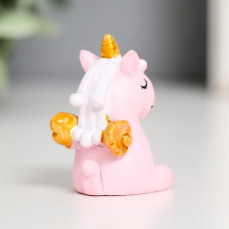 Polystone souvenir "Unicorns with wings" mix 3.5x2.5x2.5 cm-4