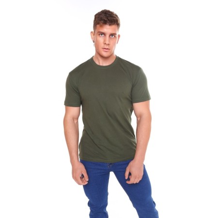 T -shirt male monophonic, color haka mix, size 52