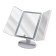 Cosmetic desktop mirror Vivian M 1x/2x/5x-lucid, LED sensor, USB, white