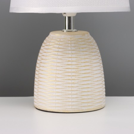 Table lamp "Weaving" 1x40W E14 white 20x20x34cm-3