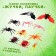 Set of insects "bugs, spaces", 12 pieces