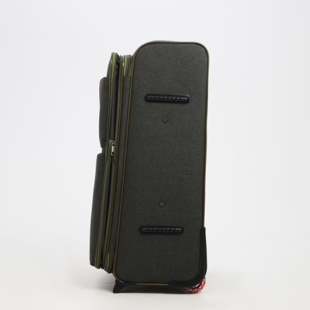 Big suitcase 28 ", lightning department, code castle, 3 wheels, 2 outer pockets, khaki color-3