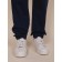 Pants for boys, height 122 cm, dark blue color
