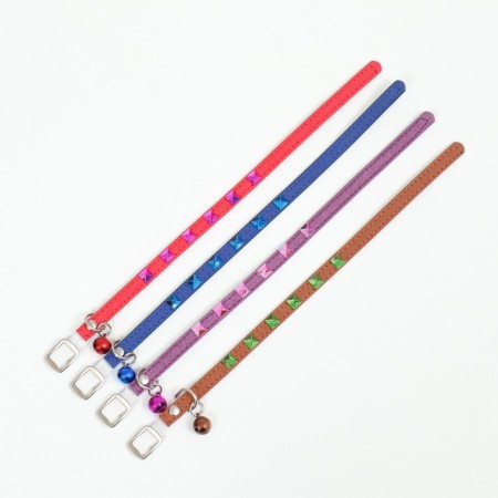 Collar "lux", 30 x 1 cm, mix of flowers-6