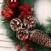 New Year's Wreath D-40 cm "Winter cones with gifts"