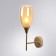 Sconces Arte Lamp Barry A7951AP-1GO, E14, 40 W, 12x18x38 cm, golden