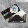Enfintti money envelope, on black craft, holography, 16.5 x 8 cm