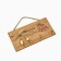 Keywater Wall "happiness to be near", beige color, 20 x 10 cm