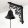 Bell souvenir cast iron "Odzhur" 18x9.7x18.5 cm