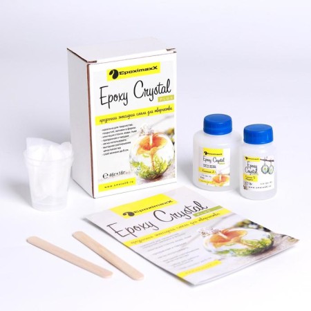 Epoxy Crystal PLU, 62 g jewelry transparent resin