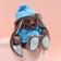 Soft toy "Baby LU", hare, 25 cm