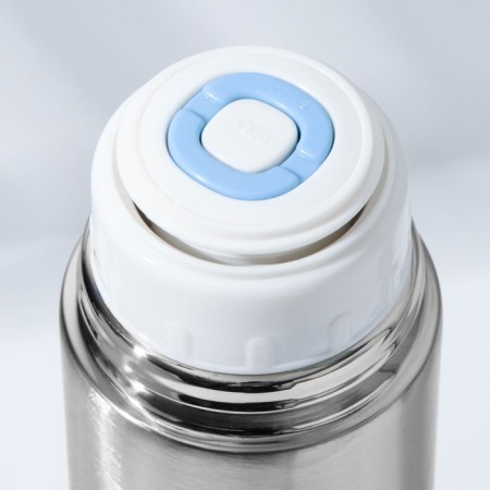 Thermos "strong in spirit" in a case, 1 l, heat conservation time 6-12 hours-6