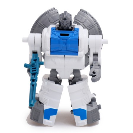 The locator robot is transformed, with metal elements-1