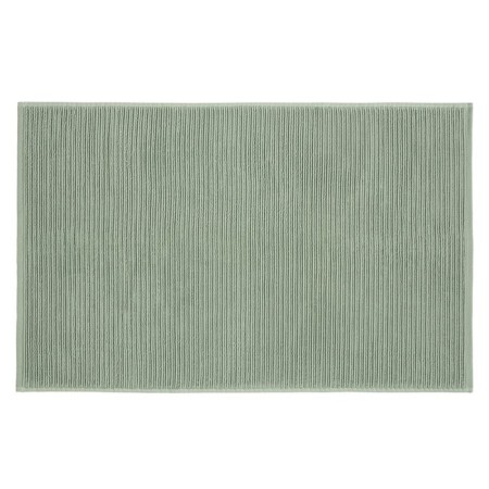 Bathroom mat textured Essential, size 50x80 cm, sage color