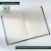 Deliciper of Leduced A5, 160 liters. Solid cover. Leatherette. Green. Cream block