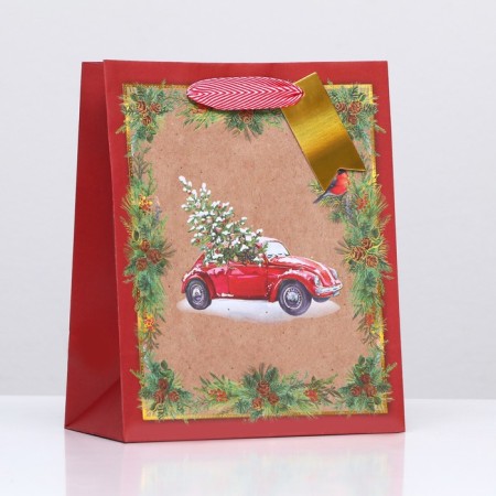 Gift Package "New Year's Road" 18 x 22.3 x 10 cm-2