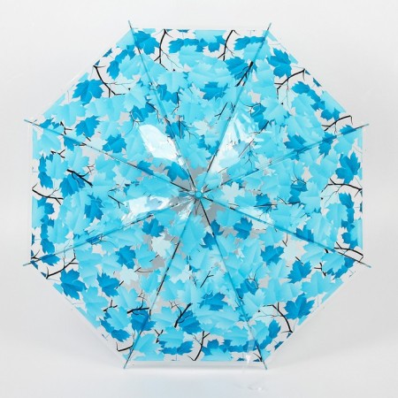 Children's umbrella "leaflets", semi -automatic, r = 45.5 cm, color mix-1