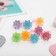 Children's ring "chosen" shine of asterisks, color mix, dimensionless
