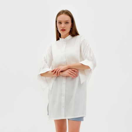 Women's shirt minku: Casual Collection Milk color, river 44-4