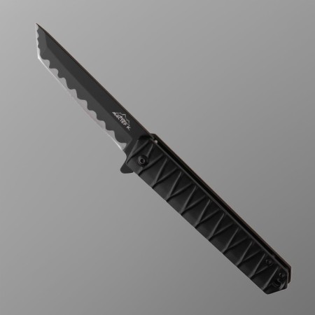 Knife-tanto folding "bison" 21cm, blade 88mm/2.8 mm