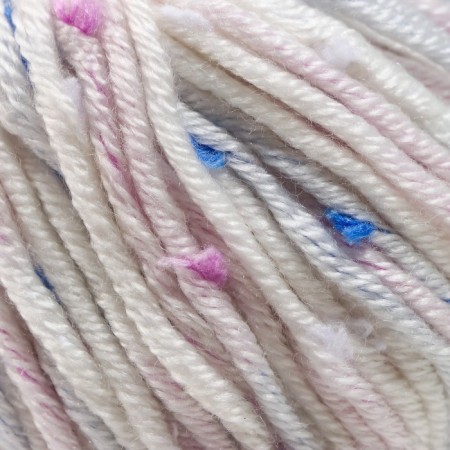 Yarn 60% acrylic, 30% cashmere, 10% silk "spring" 50 g 80 m color 03a white-3