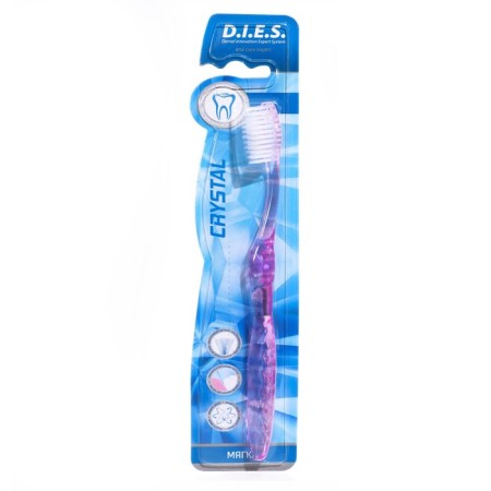 Toothbrush D.I.E.S Crystal, soft, 1 pc. Mix-1
