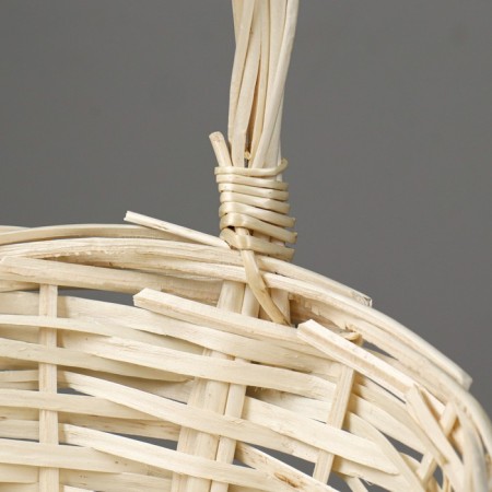 Wicker basket, 39x31x15/42 cm, vine-1