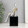 Book holder "Girl in Cuba" silver 12x11.5x18 cm