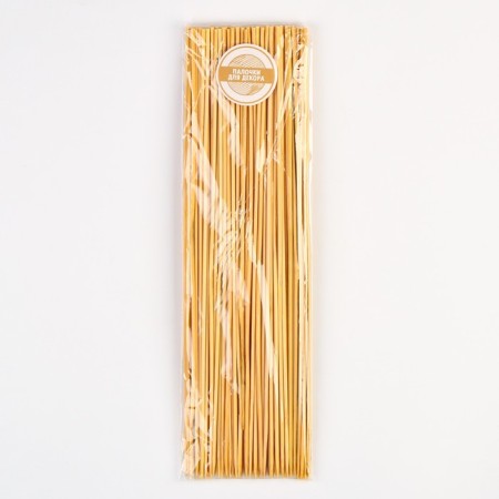 A set of wooden decor sticks, 100 pcs., 1 × 9 × 30 cm-3