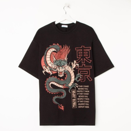 T -shirt KAFTAN "Dragon", black, p. 46-1
