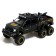 Metal jeep, 1:24, inertial, doors, hood, trunk, black color open