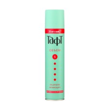 Лак для волос Taft «Воздушный объём», мегафиксация, 225 мл